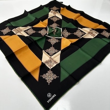 Vissona Twill İpek Eşarp Ipk6006-31674 Çok Renkli