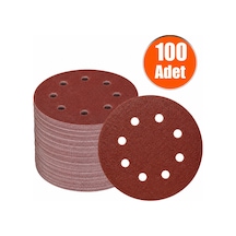 125mm. 150 Kum 8 Delikli Cırt Zımpara Nk 100 Adet