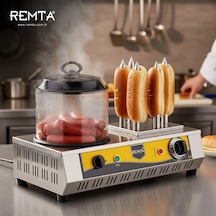 Remta 4 Kazıklı Hot Dog Makinesi Kz01