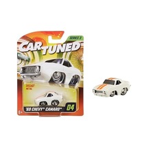 Entertaintment Cartuned S3 1969 Chevy Camaro - Beyaz Muscle Araba Açık Bej