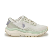 U.s. Polo Assn. Gerrard Wmn 4pr Kırık Beyaz Kadın Koşu Ayakkabısı 000000000101812680 Beyaz-mor Beyaz - Mor