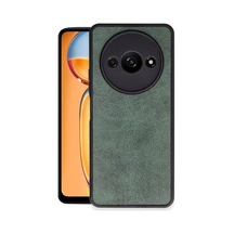 Xiaomi Redmi A3 4g Kılıf Aras Deri Kapak - Koyu Yeşil 0.2M-Çok Renkli