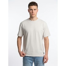Loose Fit Erkek Tshirt K.kol Taş