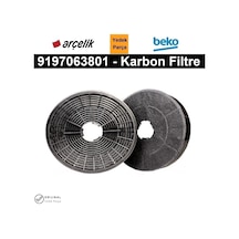 Beko Uyumlu P 39 S Sürgülü Aspiratör Karbon Filtre P39S 9197063801