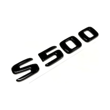 S 500 Piano Black Bagaj Yazısı 3m 3d Abs