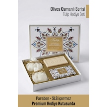 Osmanlı Serisi Premium Hediye Seti Tulip 4'lü Zeytinyağlı Sabun Diğer