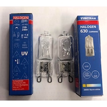 Tungsram 93113498 G9 42w 220-240v Halojen Ampül - G9 Fırın & G9 Aspiratör 2 Adet