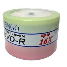 Bingo Dvd-R 4.7Gb 16X 50 Li Cakebox