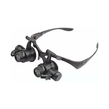 Gözlük Modeli 10x 15x 20x 25x Lens,2led Işıklı,büyüteç İtdtd0012ktdu655