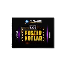 Lgs Türkçe Poster Notları Kr Akademi Yayınları
