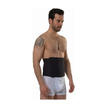 Unisex Termal Sauna Bel Ve Göbek Korsesi, Siyah, Standart Tek Beden Çok Renkli