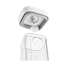 Fresh & Save Cube Difüzör Seti, Vakum Fonksiyonu İçin 6 Parçalı Aksesuar, Bpa İçermez, Bulaşık Makinesinde Yıkanabilir, Beyaz Açık Gri