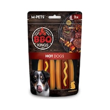 M-pets Bbq Kings Hot Dogs Tavuklu Köpek Ödül Maması 135 Gr 2 Adet