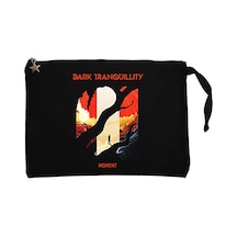 Dark Tranquillity Moment Siyah Clutch Cüzdan / El Çantası Siyah