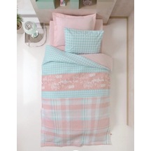 Cotton Box Complete Set Gırls Boys Ranforce Lıora Pembe T.k.+ftt Çok Renkli