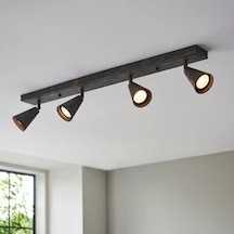 Rsylight Retro Metal Mafsallı Hareketli Modern Spot Avize Genişlik:60 Cm Beyaz