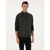 Pierre Cardin Erkek Koyu Haki Mont Yelek 50310142-vr111 Koyu Haki