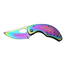 Browning 3-1 Kamp Çakı Gökkuşağı Mini 12 Cm Manuel, Kemerlikli