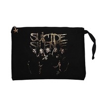 Suicide Silence 2017 Album Siyah Clutch Cüzdan / El Çantası Siyah