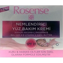 Rosense Nemlendici Yüz Kremi Kuru Ciltler için 50 ML