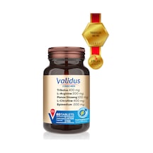 Validus Comb -men Tribulus 400 Mg + L-arginine 200 Mg + Maca 100 Mg 60 Tablets