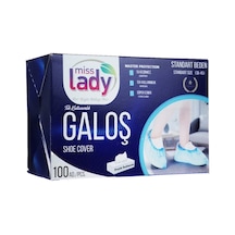 100 Parça Tek Kullanımlık Galoş Kutulu Paket 4767 - Zht1875-5824 Renkli Çok Renkli