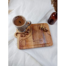 Caffetta Ahşap Servis Sunum Ahşap