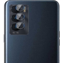 Microcase Oppo Reno 6 4G Kamera Camı Lens Koruyucu Nano Esnek Film