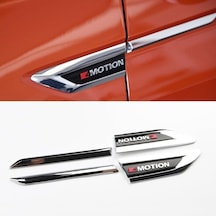Vw Tiguan Çamurluk Logosu Arması Amblemi 4Motion 4 Adet
