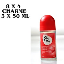 8x4 Modern Charme Kadın Roll-on- 3 X 50 Ml