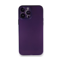Newface Apple İphone 14 Pro Kılıf Pp Ultra İnce Kapak - Mor