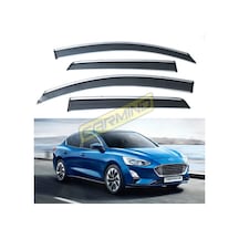 Ford Focus Sedan Krom Çıtalı Cam Rüzgarlığı 2019 Sonrası