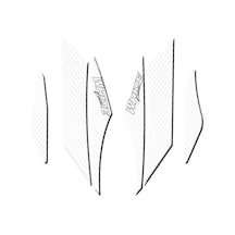 Honda Dıo 2021 - 2023 Yan Pad Set 009 Standart