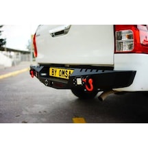 Omsa Toyota Hilux Dakar Çelik Arka Tampon Ledli Sensörlü 2015 Ve Sonrası