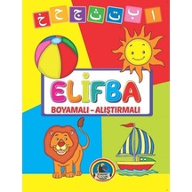 Elifba Boyamalı-Alıştırmalı- Karatay Çocuk Yayınları