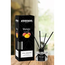 Passion Mango Kokulu Bambu Çubuklu Oda Kokusu Kalıcı Ev & Banyo Için Etkili Bambu Çubuğu Ortam Kokusu 100 Cc Abundance Prosperity