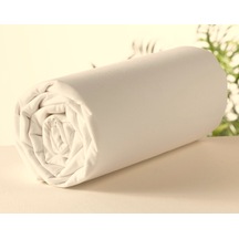 Maki Home %100 Pamuklu Krem 120x200 Tek Kişilik Lastik Çarşaf Set