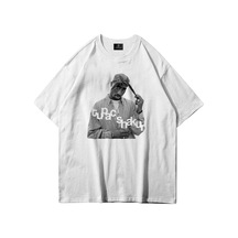 Tarzsokak Unisex Tupac Shakur Tshirt Beyaz