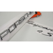 Porsche Taycan 4S Bagaj 3M 3D Abs Yazı Logo Amblem Seti Ü (548866214)