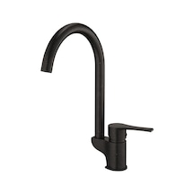 Gpd Mte65-Sg Atros Tek Gövde Eviye Bataryası Siyah Granit Kaplam