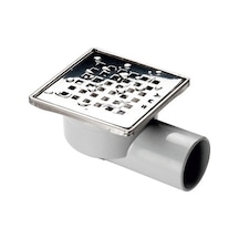 10 X 10 32 Yandan Yer Süzgeci Metal Kapaklı