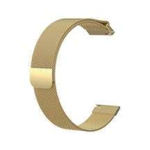 Huawei Watch Gt6 41 Mm / Gt5 Pro 42 Mm / Gt5 41mm / Gt4 41 Mm İle Uyumlu 18 Mm Paslanmaz Çelik Milanese Hasır Kordon Manyetik Tokalı, Ayarlanabilir Metal Saat Kayışı Diğer