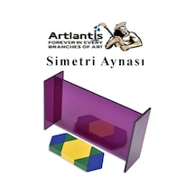 Simetri Aynası 5 Adet Ayna Yansıma Matematik Sınıf Ders Materyali