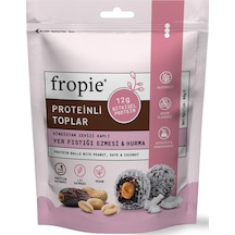 Fropie Proteinli Meyve Topları - Hindistan Cevizi Kaplı & Yer Fıstığı Ezmeli 80 G