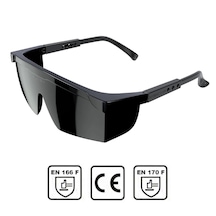 Baymax İş Güvenlik Gözlüğü Ayarlı Kaynakçı Koruyucu Gözlük Siyah N11.4204