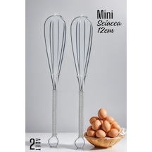 Scca Mini Çırpıcı Çelik 2 Adet - Pyrz-768279