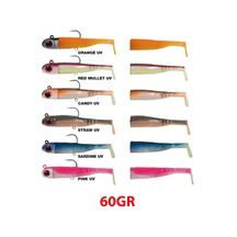 Seabor Lily Shad 11cm 60gr 2+1 Off Shore Silikon Yem Candy Uv