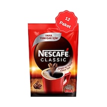 Nescafe Classic Çözünebilir Kahve Ekopaket 12 x 100 G
