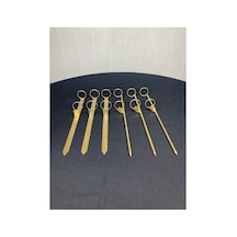 6 Lı Set Çelik Metal Olta Kazığı Kamış Tutucu Olta Kazığı Olta Tutucu
