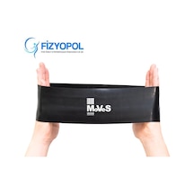 Moves Band Siyah 7x6cm x 30.5cm Loop Band Egzersiz Pilates Bandı Siyah